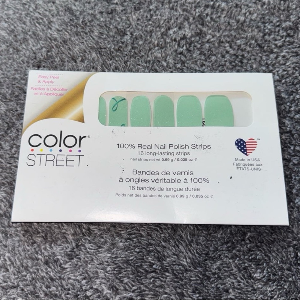 Color Street 100% Real Nail Polish Strips -   Take Care